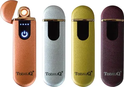 Produktbild von USB Elektro Feuerzeug Wiederaufladbar Sturmfeuerzeug Glühspirale R-On Gold