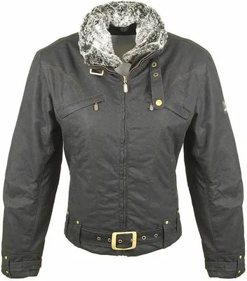 Produktbild von Bores KEA Damen Wachsjacke, schwarz, XS