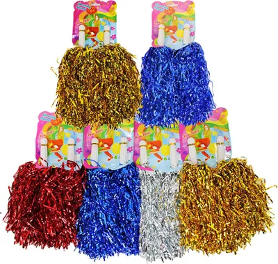 Produktbild von Cheer Pompoms Cheerleader - verschiedene Farben - ca. 30 cm