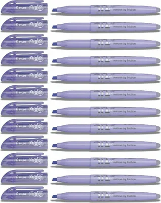 Zdjęcie produktu dla Rozświetlacz Frixion Light Soft 3,8 mm fioletowy Opakowanie 12 sztuk