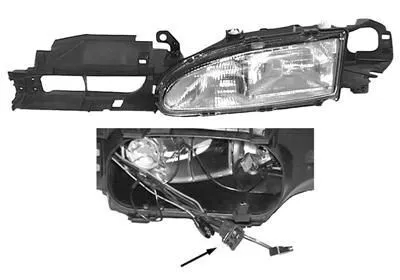 Produktbild von VAN WEZEL Scheinwerfer Rechts für FORD MONDEO I (GBP) 1825944