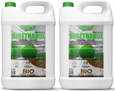 Produktbild von Bioethanol Waldduft 96,6% 10L für Kamin Universal Rauchfrei und Rußfrei GiDeli