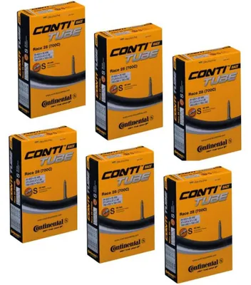 Produktbild von Continental 6 x Conti Schlauch Race 28x0.75-1.00\" 28\" 700x20/25C 18/25-622/...