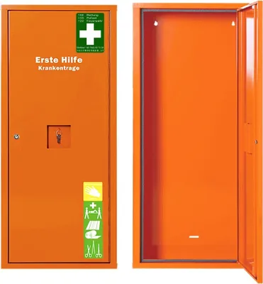 Produktbild von SÖHNGEN Medizinschrank Erste Hilfe Trage ohne Füllung orange