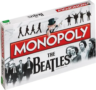 Productafbeelding van The Beatle Monopoly, een gezelschapsspel, collector's editie