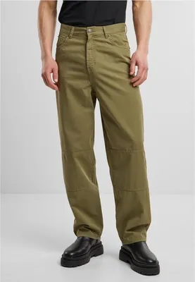 Obrázek produktu pro Kalhoty Urban Classics 90es Pants With Dividing Seams olive - 34