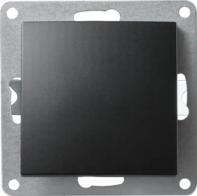 Produktbild von Kreuzschalter McPower ''Flair'', 250V/10A, UP, matt schwarz