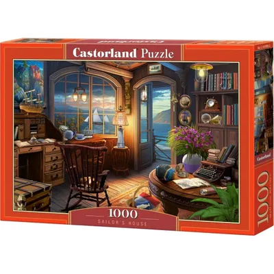 Immagine prodotto di Puzzle 1000 pezzi Casa dei marinai 105090 Castorland