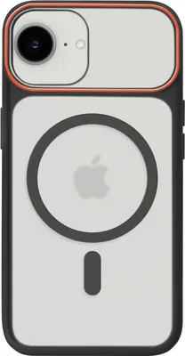Zdjęcie produktu dla Avizar, etui do iPhone'a 16e, dwumateriałowe, kompatybilne z MagSafe, etui ochronne, czarne