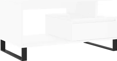 Obrázok produktu pre vidaXL Konferenčný stolík biely 90x49x45 cm Drevo Materiál