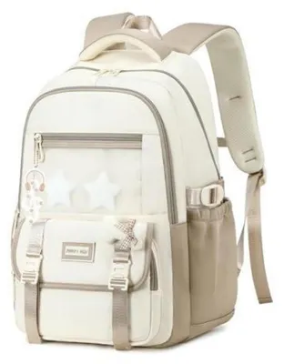 Image de Sac à dos pour filles adolescentes, couleur kaki, 29 litres, imperméable, idéal pour l'école et les voyages