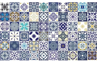 Produktbild von Möbeldekor-Aufkleber – Selbstklebende Aufkleber für Küche und Wohnzimmer – 60 Oliviana Möbelfliesen-Aufkleber – 60 Aufkleber 10 x 10 cm