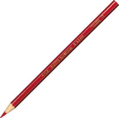 Produktbild von Giotto Supermina Pastellkreiden Karminrot 3,8 mm 12 Stück Farbstifte