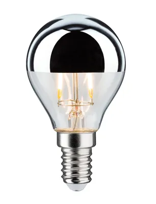 Immagine prodotto di Paulmann lampadina a goccia LED 2,6W E14 argento