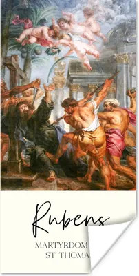 Produktbild von MuchoWow® Poster Barock - Kunst - Rubens 20x40 cm - Plakat - Foto