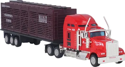 Obrázek produktu pro model nákladního auta 1:65, realistický, vynikající interaktivní hračka ze slitiny pro děti