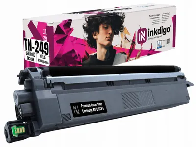 Produktbild von Inkdigo Toner TN249BK für Brother HL-L8230CDW, HL-L8240CDW, MFC-L8340CDW, MFC-L8390CDW – Schwarz, 4500 Seiten,, KI-generiertes Bild