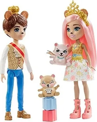 Image de MATTEL ENCH Le couple royal. Ours Braylee&Bannon GYJ07