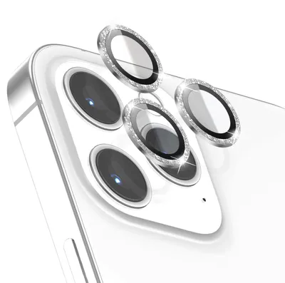 Produktbild von Zanaé, Kameraschutz für iPhone 12 Pro aus Panzerglas und Aluminium, Silber