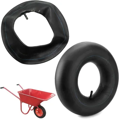 Imagen del producto de Neumáticos 4.80/4.00-8, juego de 2 unidades, cámara de aire con válvulas TR13, para carros de jardín