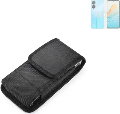 Produktbild von Holster Gürteltasche kompatibel mit ZTE Axon 40 Lite Holster Gürtel Tasche wasserabweisend Handy Hülle Schutz Hülle Outdoor schwarz K-S-Trade