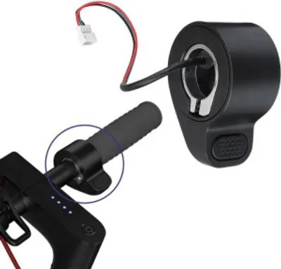 Obrázek produktu pro Xiaomi M365 1S Pro 2 Mi 3 Scooter Scooter Black Throttle Pedal