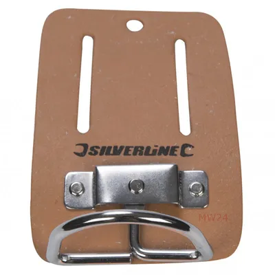 Produktbild von SILVERLINE Hammerhalter aus Leder mit schwenkbarem StahlbÌ_gel CB06