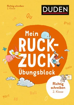 Produktbild von Mein Ruckzuck-Übungsblock Richtig schreiben 2. Klasse
