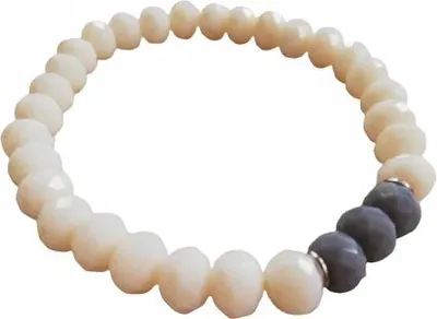 Immagine prodotto di Bracciale Elastico In Cristallo Beige