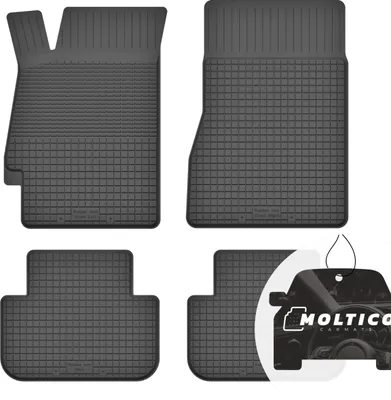 Produktbild von Gummimatten mit Rand Auto Fußmatten Gummi Automatten Passgenau 4-teilig Set - passend für Lexus IS II 2005-2012