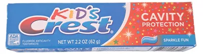 Image de Dentifrice Crest pour enfants, Sparkle Fun Bubble Gum, 2.2 oz (62 g)