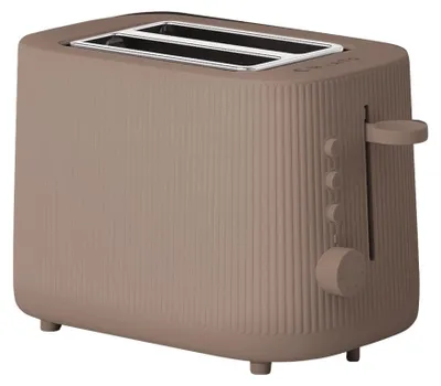Zdjęcie produktu dla Toster CHiATO toastPLAY Groove – szarobrązowy