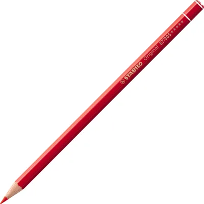 Image de Crayon de couleur premium - STABILO Original - Crayon simple - vermillon
