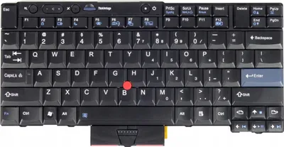 Produktbild von Tradebit - Tastatur für Lenovo ThinkPad | Englisch US QWERTY INT | Volle Kompatibilität | Hochwertige Materialien | Modelle: T410 T420 T510 X220