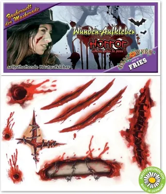 Zdjęcie produktu dla samoprzylepne naklejki na skórki na Halloween, różne towary, 1 szt