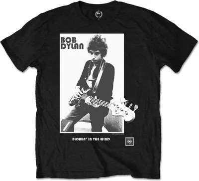 Produktbild von Bob Dylan Blowing in the Wind Black S T-Shirt