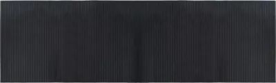 Obrázok produktu pre vidaXL Koberec obdĺžnikový čierny 60x200 cm Bamboo
