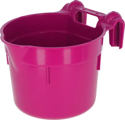 Produktbild von Futtertrog zum Einhängen 8 L pink