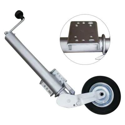 Obrázek produktu pro Podpěrné kolo pro přívěsný vozík 1200LB Auto 60 mm Pozinkovaná ocel