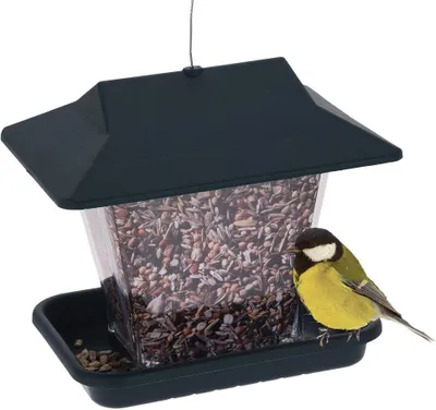 Produktbild von ProGarden Vogelhaus VOGELFUTTERHAUS für Getreidekörner Garten Terrasse