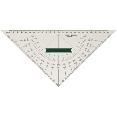 Produktbild von LINEX 2800MH Navigation Kursdreieck Nautischer Winkelmesser