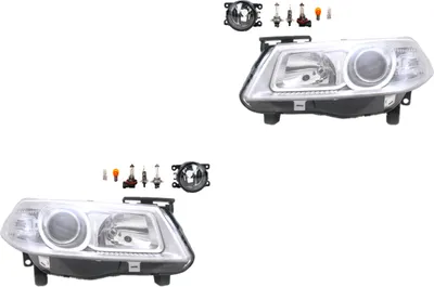 Produktbild von Scheinwerfer Satz passend für Renault Megane II 01/06- H7 H1 +Nebel+Leu. 8200074008 6202E1 00006202E1 6710027 0000620639 620639 0000620 Johns