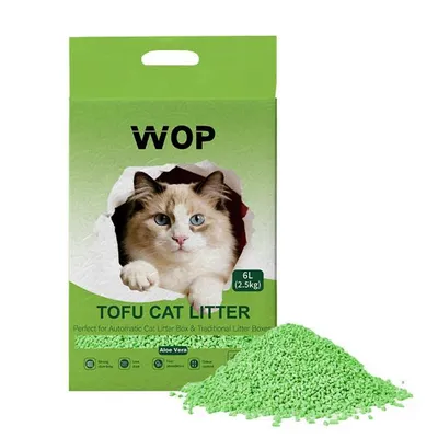 Produktbild von TOFU Katzenstreu Aloe Vera - WOP - Kattoilette