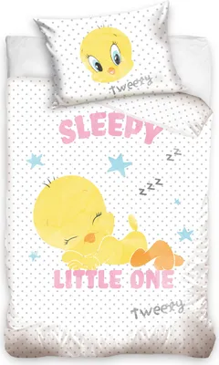 Produktbild von The Looney Tunes Sleepy Kinderbettwäsche 100×135cm, 40×60 cm