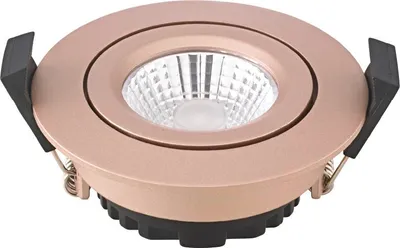 Produktbild von SIGOR Einbauleuchte Diled 6W 310lm 3000K Tischleuchte Champagner 36° dimmbar