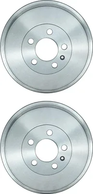 Produktbild von 2 Bremstrommeln Ø 276 mm Ø 15,6 mm HELLA für u.a. SKODA FABIA
