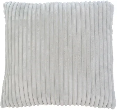 Produktbild von Gözze Cord-Optik Kissen gefüllt silber 50x50 cm