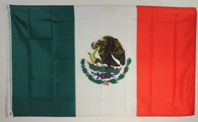 Produktbild von Mexiko Flagge Großformat 250 x 150 cm wetterfest