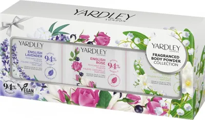 Produktbild von Yardley London Geschenkset Körperpuder-Kollektion 3 x 50g