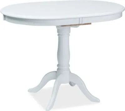Immagine prodotto di Tavolo da pranzo Tavolo da cucina Dello 100-129x70x75cm bianco allungabile